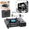 TOURIST GAS COOKER FOR CARTRIDGES 34 X 26 X 9 CM