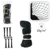 OCHRANNÁ SIATKA PROTI VTÁKOM 2x10m (18g/m2) + 6 PLASTOVÝCH. HROTOV *2477
