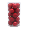 KPL. 20 BOMBEK IN TUBE 5 CM RED / GOLD / SILVER *3801