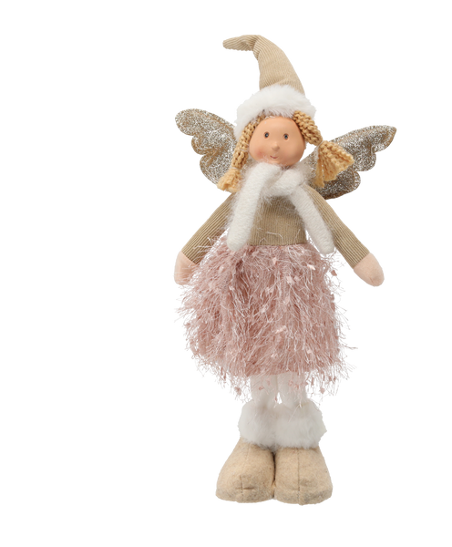 HOLIDAY ANGEL 45 CM BEIGE