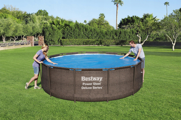 SOLÁRNA POKRÝVKA PRE OCEĽOVÝ BAZÉN 3,66 M *8878 *4735