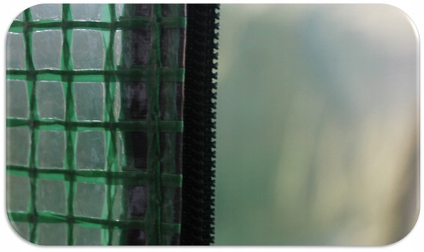 REINFORCED FOIL FOR TUNNEL "HALF" 3 x 1.5 M GREEN