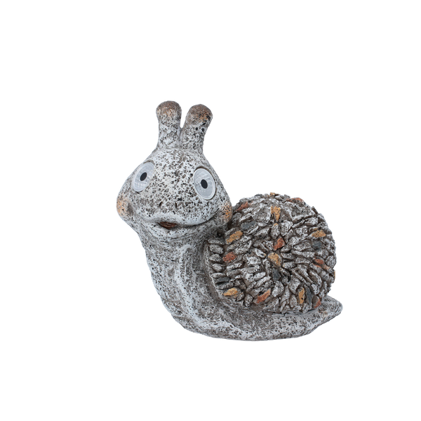 ZÁHRADNÁ FIGÚRKA - HODZINU S ŽIARIACIMI OČAMI 18 x 11,5 x 18,5 CM LED bal=4ks *7935