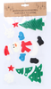 CHRISTMAS WINDOW STICKER 15 x 30 CM