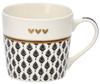 Porcelánový hrnek 400 ml větvičky se zlatým vzorem balení=12ks *7932