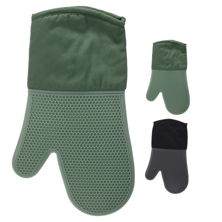 KITCHEN GLOVE COTTON 2ASS CLR