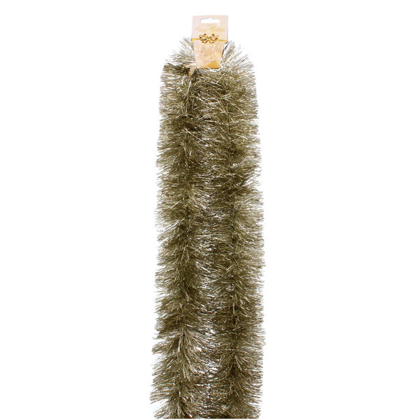 ŁAŃCUCH NA CHOINKĘ 2M BURGUND/ANTRACYT/SZAMPAŃSKI opak=12szt *2709