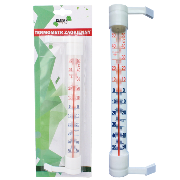 WINDOW THERMOMETER 27 X 7 X 3 CM PACK=20PCS