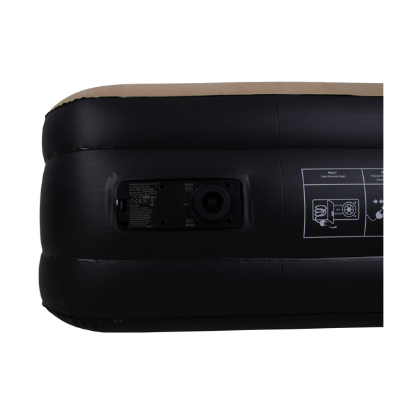 ŁÓŻKO DMUCHANE 196X97X47 CM Z WBUDOWANĄ POMPKĄ ELEKTRYCZNĄ *0340