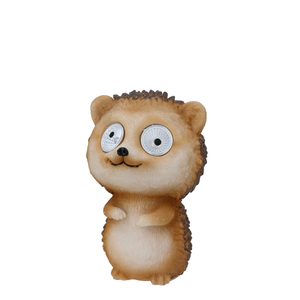 ZAHRADNÍ FIGURKA - JEŽEK S SVÍTÍCÍMI OČI 8,3 x 7,5 x 12,5 CM LED bal=6ks *7713