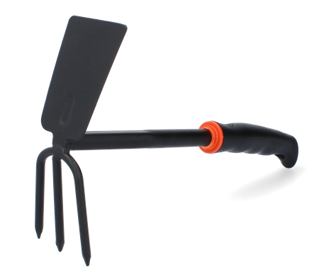DOUBLE-SIDED HOE 29 x 6.4 x 18CM BLACK