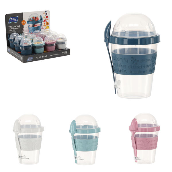 CONTENITOR PENTRU IOGURT TAKE AND GO disp=12buc *1992