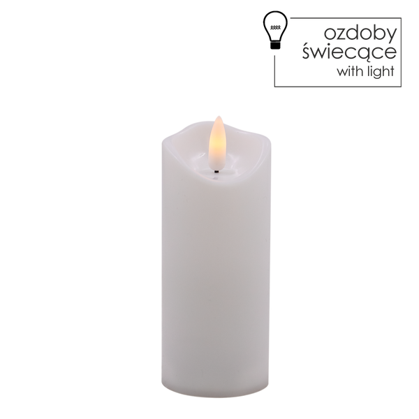 CANDLE LED ALBA 5 X 12,5 CM *9322
