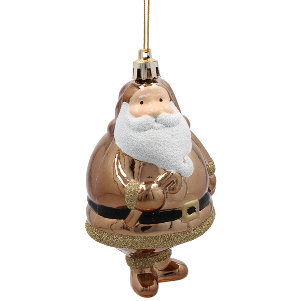 Sada 20 vánočních ozdob hnědá / burgund *5300