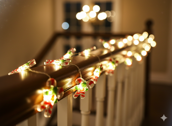 LED LIGHT CHAIN CANDIES 20L BATTERY-POWERED