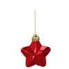 SET OF 47 BAUBLES 4-6 CM RED/GOLD/SILVER MIX DESIGNS
