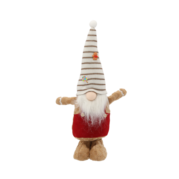 BOZONAR ELF - FETIȚĂ/BĂIAT ÎN HAINĂ BURGUNDIE 17 x 12 x 45 CM *5876