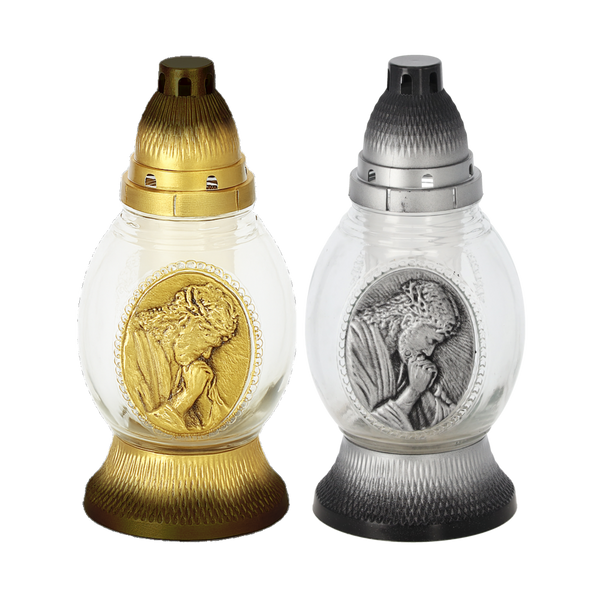 SVIEČKA 26CZ/30H OVÁL MALÝ PJ STRIEBORNÝ/ZLATÝ BAL=6KS*6701