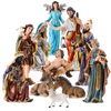 SET FIGURI DE CRĂCIUN 11 BUC. până la 80 CM polyresin *0503