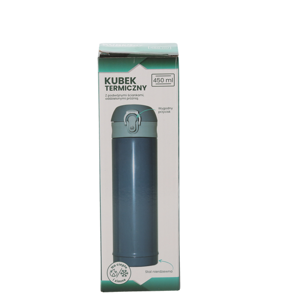 THERMAL MUG 450 ML NAVY BLUE