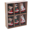 KPL. 6 DECORAȚIUNI DE BRAD - MIX DE MODELE 7CM *7212