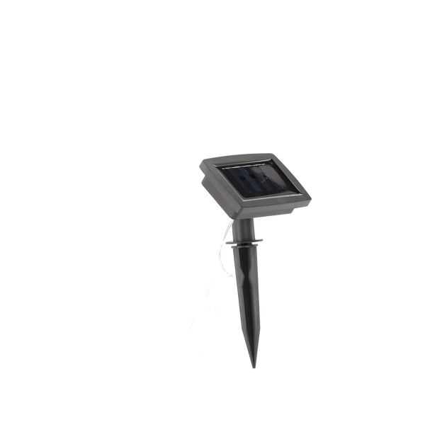 SOLÁRNÍ ZÁHRADNÍ LED ŘETĚZ DLOUHÝ 2 + 1,2 M S KLIPEM 5 LED TEPLÁ BÍLÁ *6063