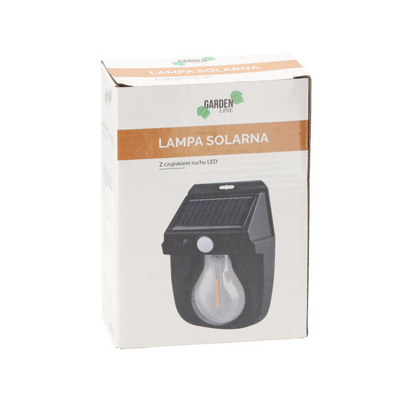 SOLAR LED LIGHT WITH MOTION SENSOR 11 x 5,5 x 15,7 CM