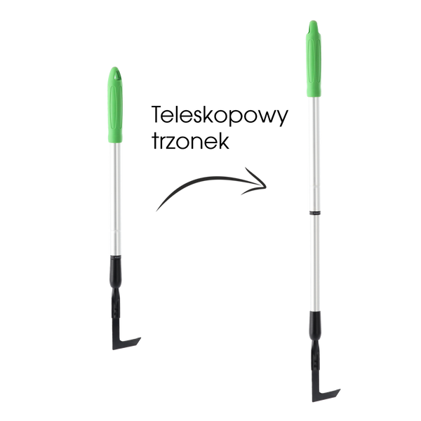 HŘEBÍK NA PLEVY S TELESKOPICKOU RUKOJETÍ 71,5-106,5 CM *6759