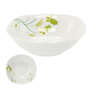 SALÁTKOVÁ MISKA 18 CM ŠTVORCOVÁ M380 bal=6ks *2226