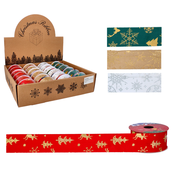 CHRISTMAS DECORATIVE RIBBON