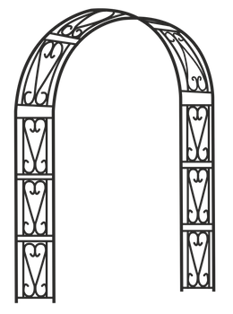 Garden Pergola 150 x 40 x 250CM