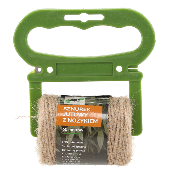 SZNUREK JUTOWY 60 M Z NOŻYKIEM *4502