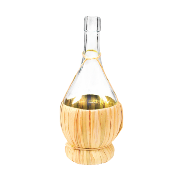 FIASCO BOTTLE 1L IN STRAW BASKET