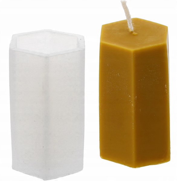 Silicone mold for candles cube plaster honey