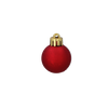 SET OF 24 BAUBLES 3 CM RED/GOLD/SILVER