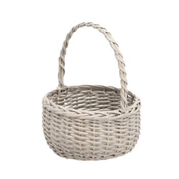 BASKET WITH HANDLE 28 X 28 X 14 CM
