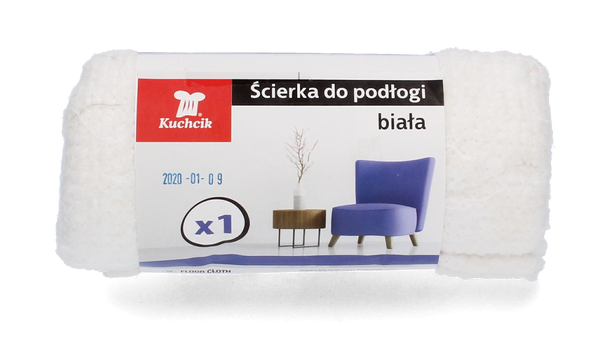 ŚCIERKA DO PODŁOGI BIAŁA *2052*