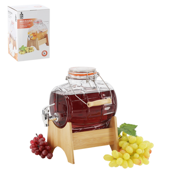 3L GLASS BEVERAGE DISPENSER