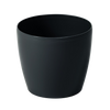 MAGNOLIA POT COVER 300 MM BLACK