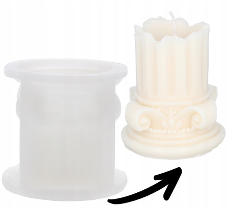 SILICONE MOULD FOR COLUMN CANDLES
