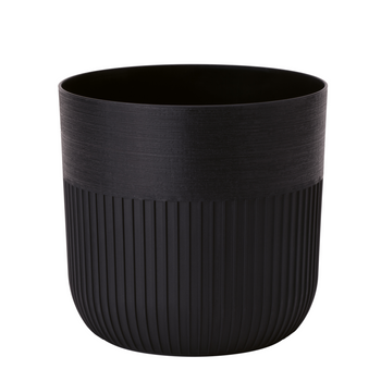 POT LUCA 220MM DEEP BLACK*6912