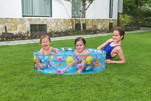 Bestway® 48" x H10"/1.22m x H25cm Fill 'N Fun Sparking Sea Pool