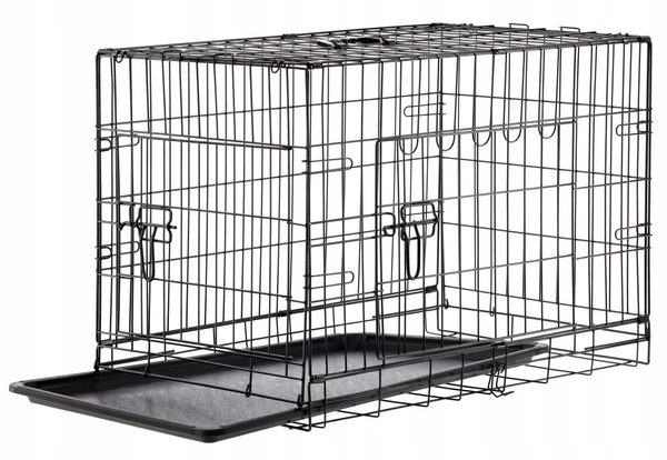 KLATKA KENNELOWA DLA PSA "XXL" 107 X 69 X 75,5 CM *9685