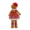 GINGERBREAD CHRISTMAS GIRL STANDING 22 X 18 X 46 CM LED