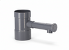 RAINWATER COLLECTOR GRAY 100 MM