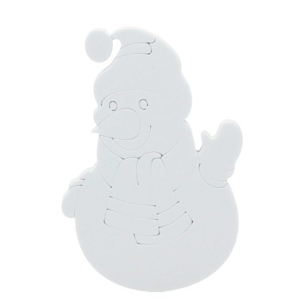 KPL. 6 OZDÓB BOŻONAR. 10 CM DO ZAWIESZENIA "ZRÓB TO SAM" Z 6 FARBKAMI I PĘDZLEM MIX 6 WZORÓW *8969