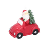 SANTA CLAUS CANDLE IN THE CAR 14 x 7.5 x 11.5 cm