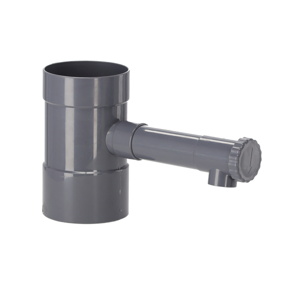 ZBIERACZ WODY DESZCZOWEJ SZARY 80 MM *5981