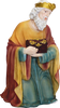SET OF 12 CHRISTMAS FIGURES 80 CM