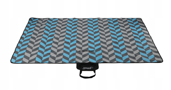 Pătură de picnic 200x200 CM cu izolație și model romb *5783